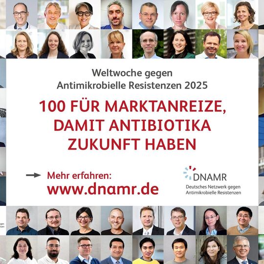 100 für neue Antibiotika
